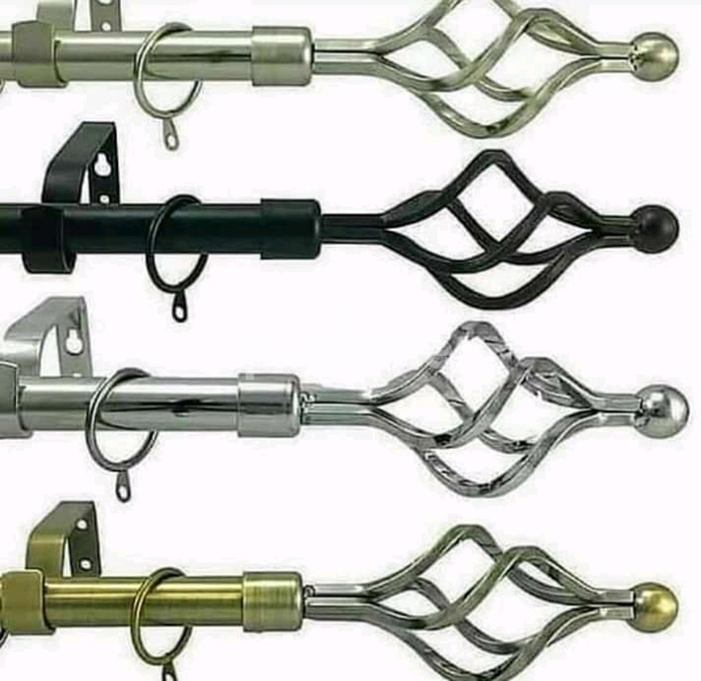 π Double Curtain Holders β Stylish, Sturdy & Functional